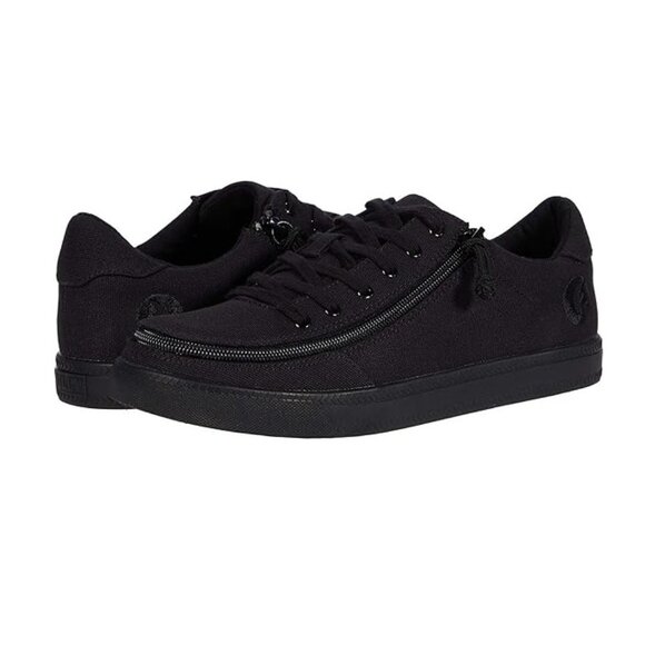 NEW Billy Footwear Women Sneaker Low Top Zip Up Black Adaptive Size 8.5 M KF190 - Picture 5 of 5